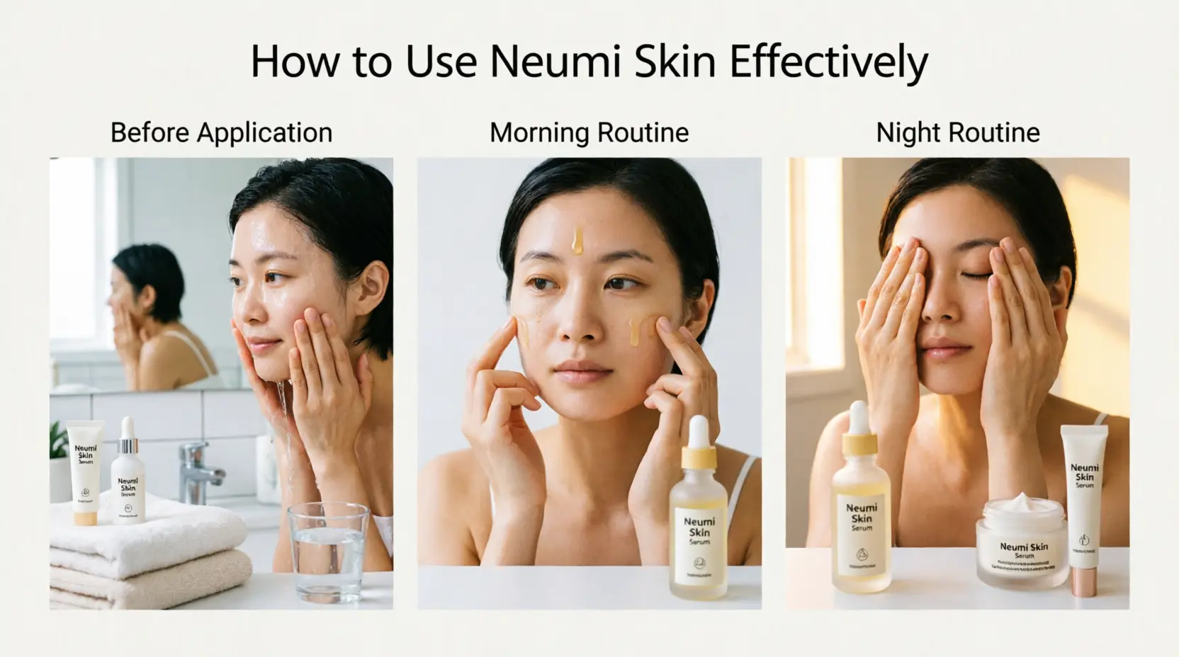 how to use neumi skin effectively