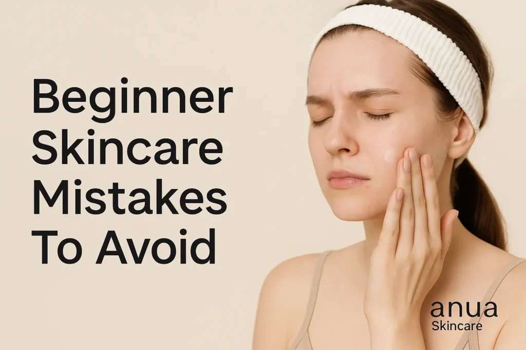 beginner skincare mistakes to avoid 