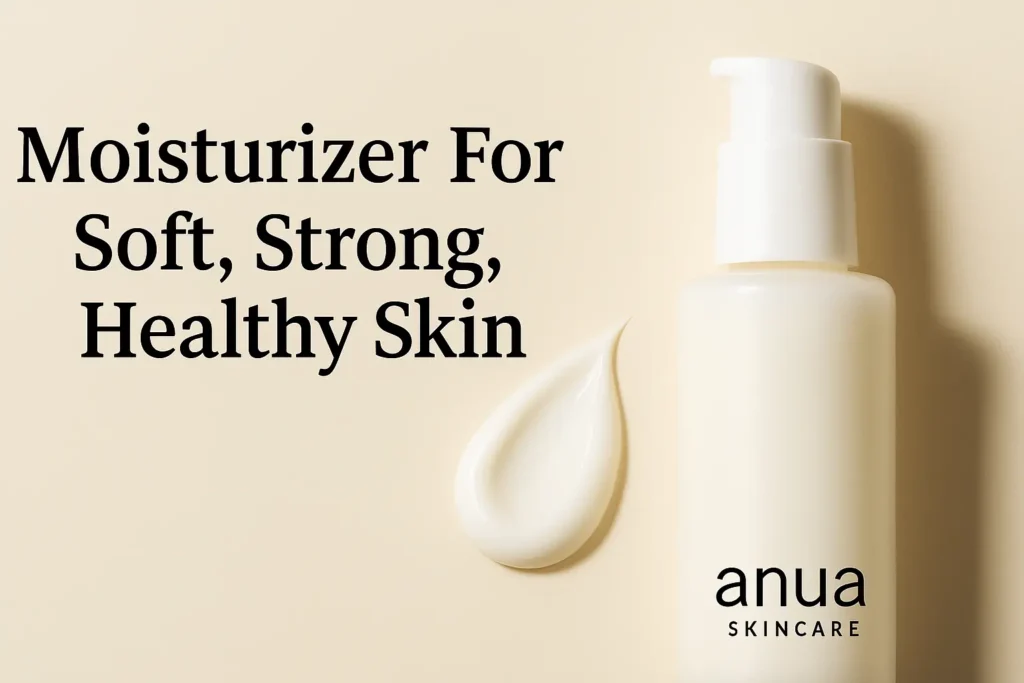 moisturizer for soft strong healthy skin