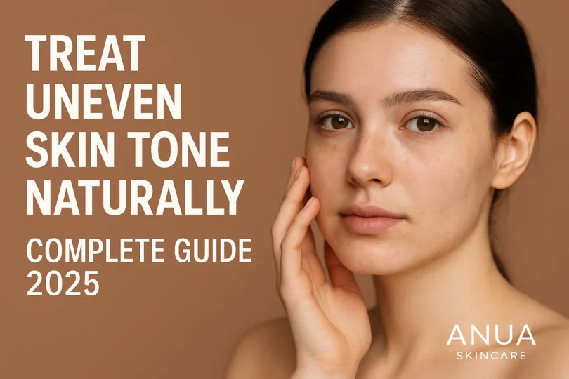 treat uneven skin tone naturally complete guide 2025