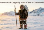 huntera's garb originally made of seal or caribou skin