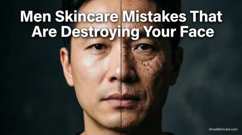 men skincare mistakes that are destroying your face