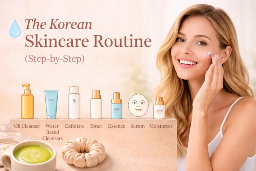 the korean skincare routine (step-by-step)