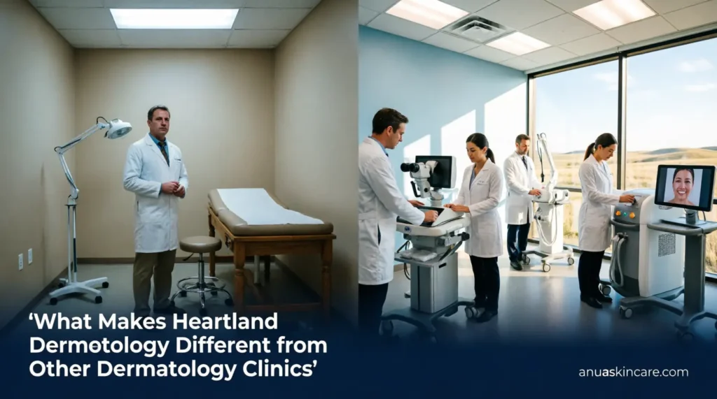 what makes heartland dermatology different from other dermatology clinics