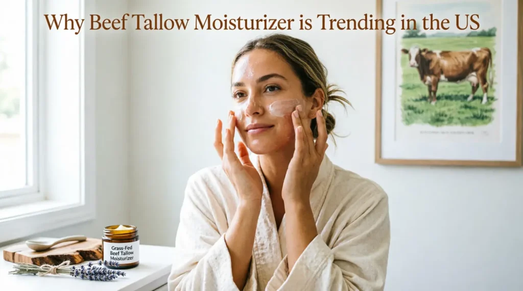 why beef tallow moisturizer is trending in the us