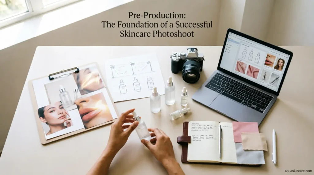 Pre-Production The Foundation of a Successful Skincare Photoshoot