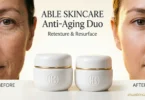 able skincare anti-ageing duo moisturizer – retexture and resurface