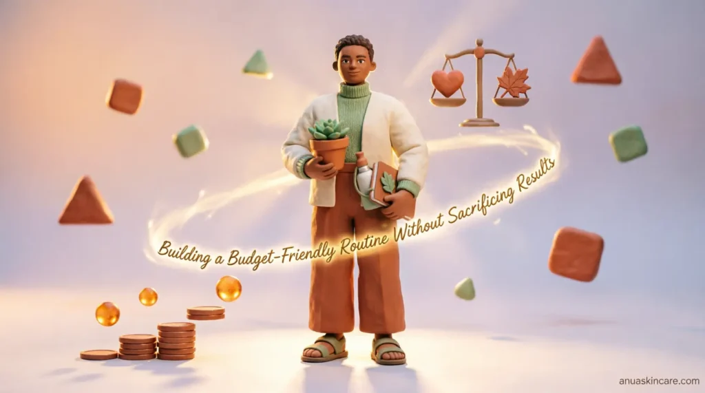 building a budget-friendly routine without sacrificing results
