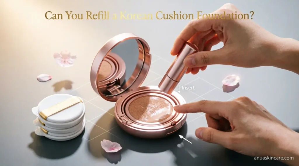 can you refill a korean cushion foundation