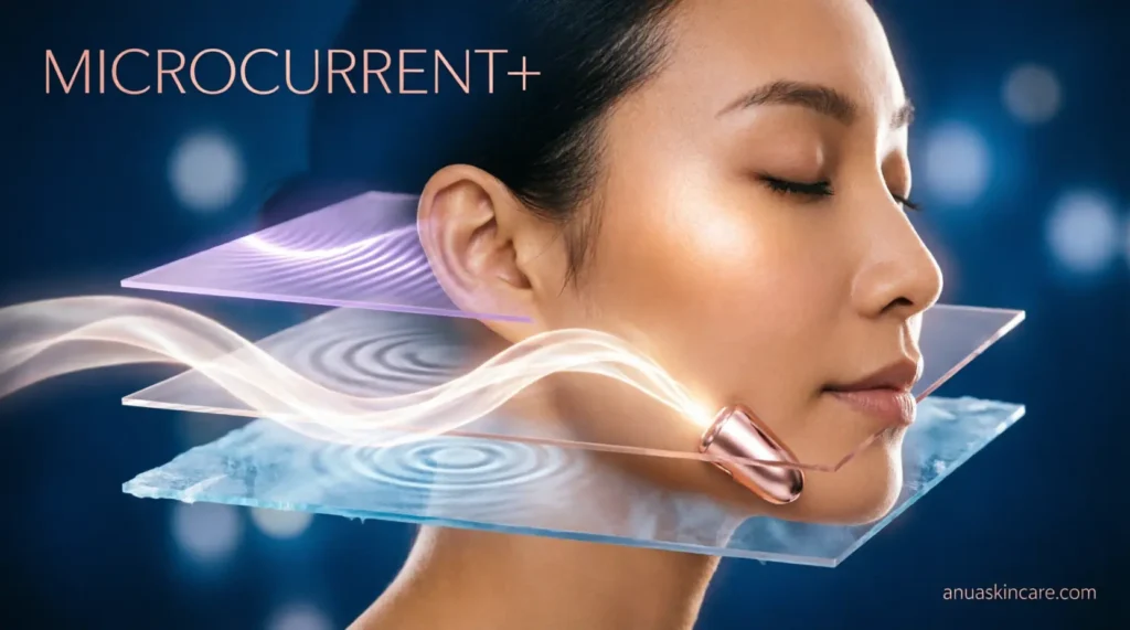 combining microcurrent with other skincare devices
