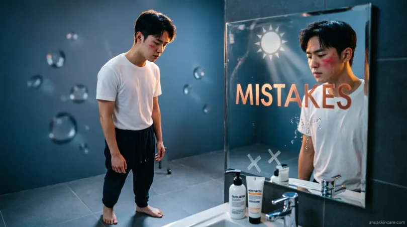 common men's skincare mistakes you must stop now