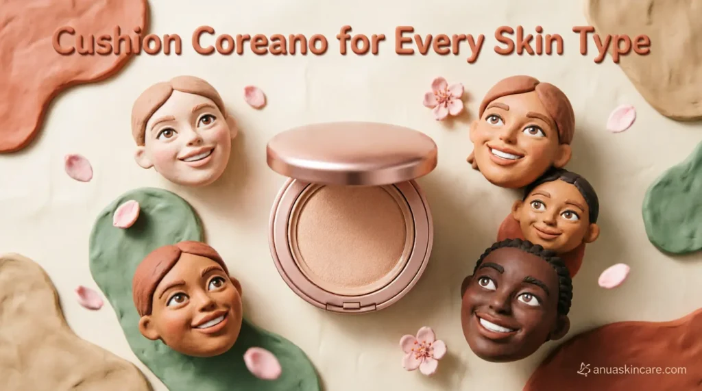 cushion coreano for every skin type