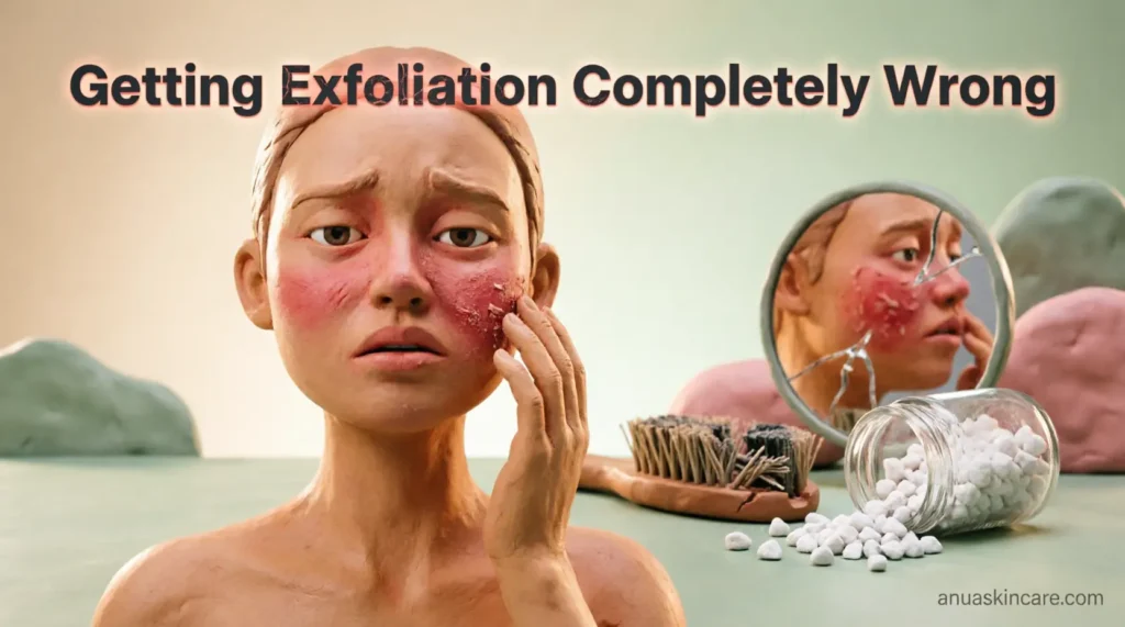 getting exfoliation completely wrong