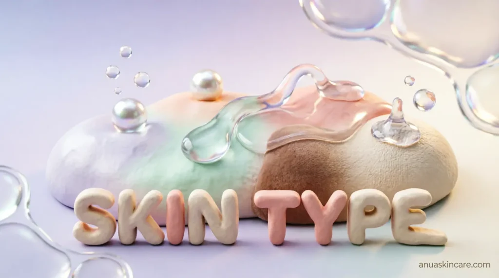 how skin type affects clear fluid production in pimples