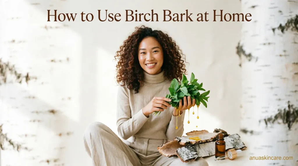 how to use birch bark at home