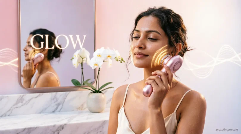 how to use microcurrent facial device - skincare tips and guide