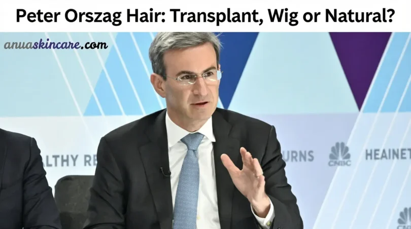 peter orszag hair transplant, wig or natural