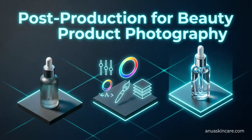 post-production for beauty product photography