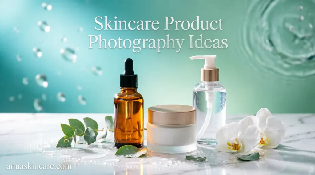 skincare product photography ideas