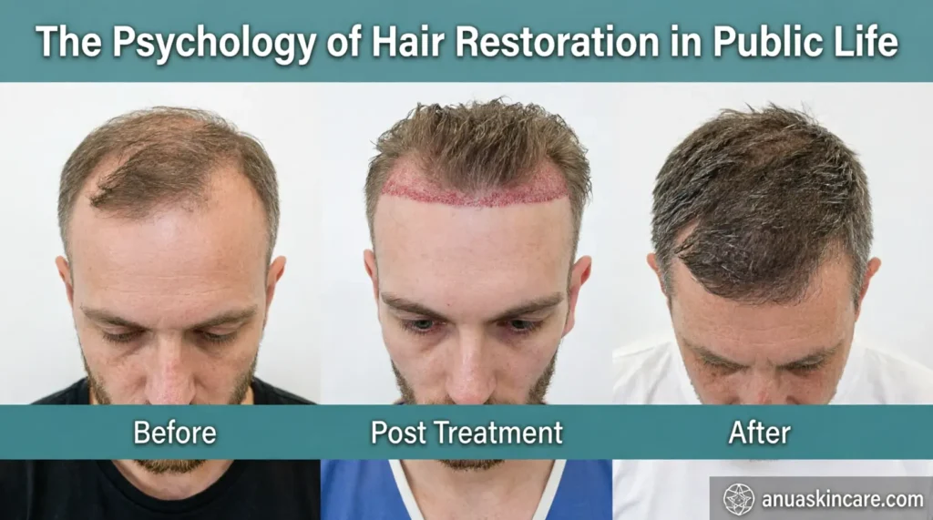 the psychology of hair restoration in public life