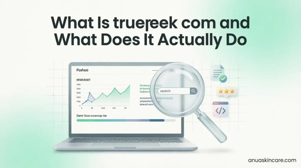 what is trupeek com and what does it actually do